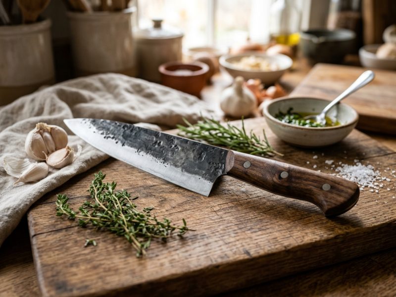 Couteau de chef forgé